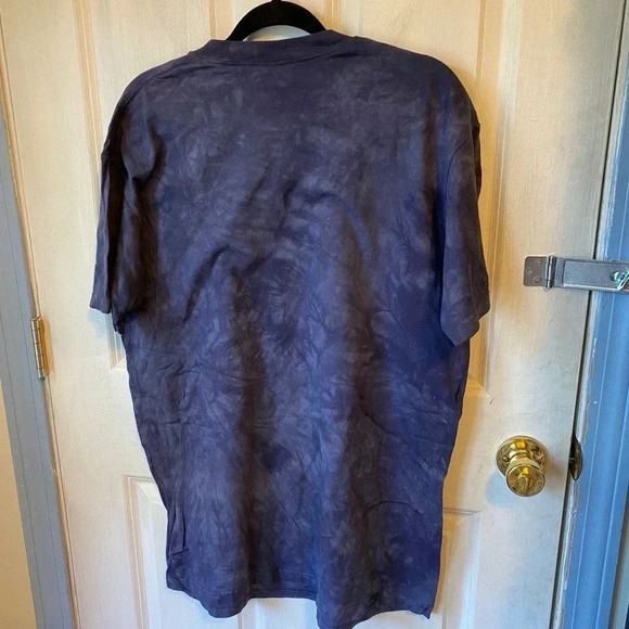 The Mountain Tied Dyed Wolf Graphic Tee Unisex Adult Plus Size L - Picture 3 of 5